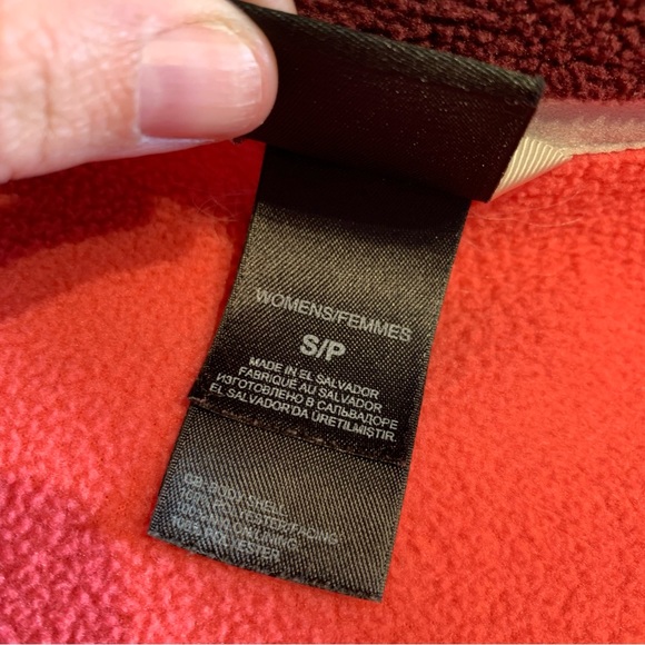 THE NORTH FACE | Vintage Women’s Pink & Burgundy Color‎ Block Fleece Zip Up - Picture 11 of 11